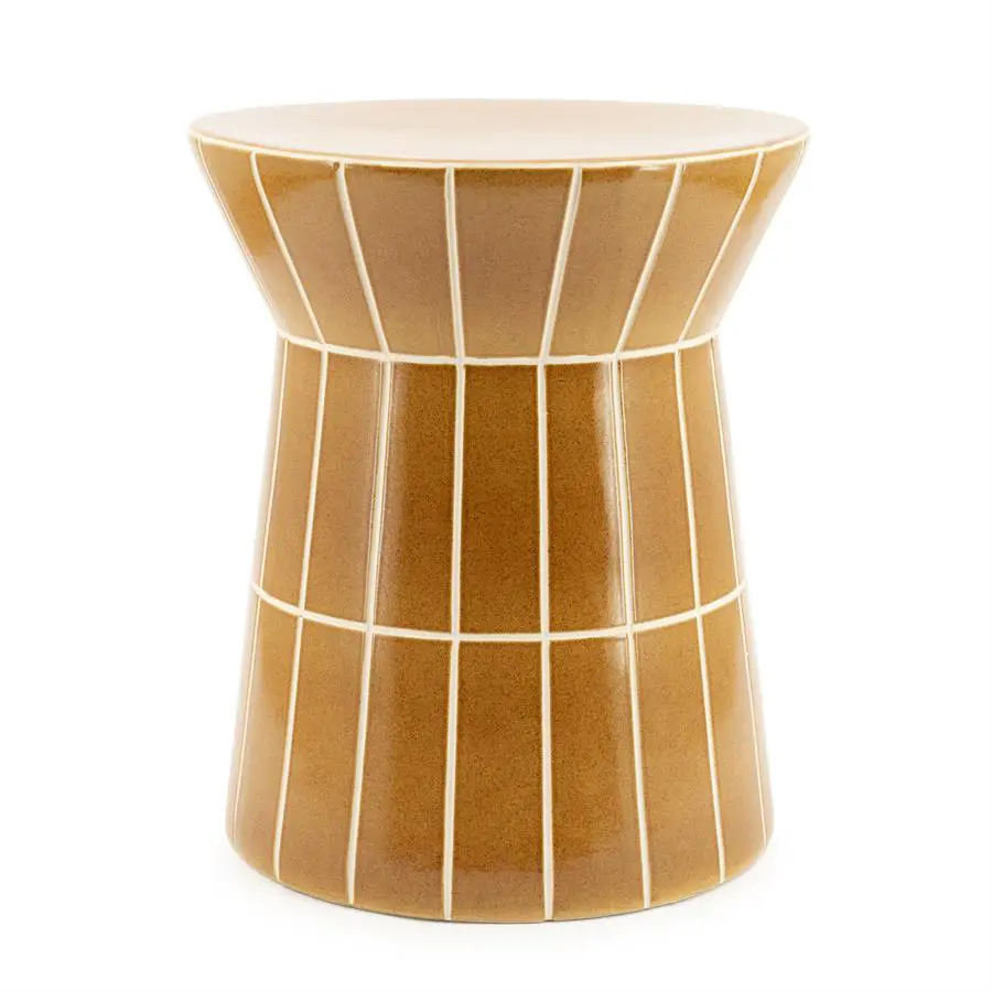 By-Boo bijzettafel TileTastic 2 mosterd 250269